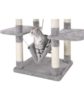 الصين مصنع الجملة الفاخرة منزل برج للقط مخصصة أفخم كبيرة الحيوانات الأليفة الشقة القط شجرة - Product Image 5