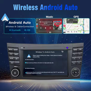 เครื่องเล่น STWEI หน้าจอสัมผัส 7 นิ้ว ระบบ LINUX รองรับ Carplay เครื่องเล่นมัลติมีเดียในรถยนต์ วิทยุ ระบบนำทาง GPS สำหรับรถเบนซ์ E Class W211 - Product Image 4