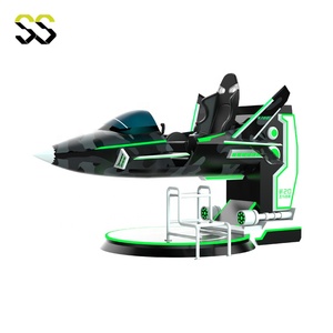 Simulateur de vol VR 9D (Avion/Hélicoptère) en métal pour intérieur, pour parcs à thème, de l'usine de Panyu, Guangdong - Product Image 1