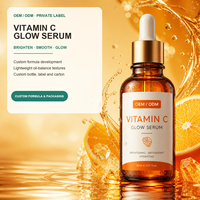 Sérum éclaircissant à la vitamine C, améliore le teint terne, unifie le teint, hydrate, soin quotidien de la peau du visage