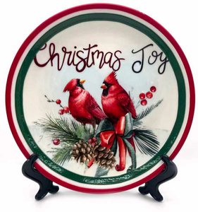 Promotional <b>Ceramic</b> <b>Plate</b> Home Decor Souvenir Gifts Customized Christmas Ornament - Product Image 2