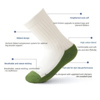 Chaussettes de qualité supérieure personnalisées pour enfants et adultes, collection automne – Respirantes, écologiques, séchage rapide, semelle en tissu éponge, jacquard rembourré