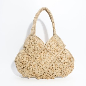 2025 nuova moda di vendita calda <span class=keywords><strong>borsa</strong></span> in tessuto di rafia da <span class=keywords><strong>donna</strong></span> a spalla da spiaggia fatta a mano <span class=keywords><strong>borsa</strong></span> Tote naturale erba di Lafite - Product Image 4