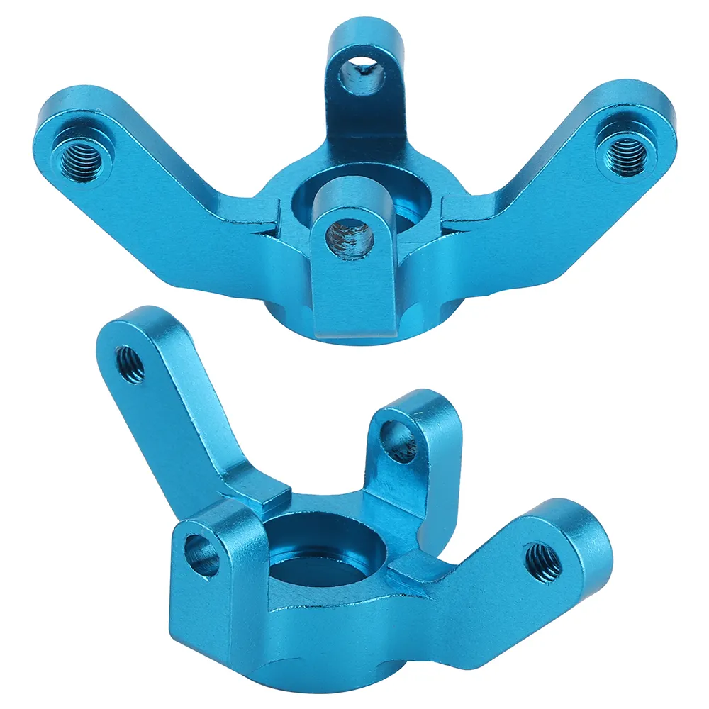 Custom aluminum steering knuckle anodized turning aluminum parts with auto suspension system cnc machining parts