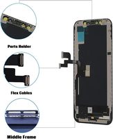 Écran tactile LCD d'origine OEM pour iPhone XS, assemblage de numérisateur, approvisionnement direct d'usine, 100% compatible avec XS, accessoires mobiles