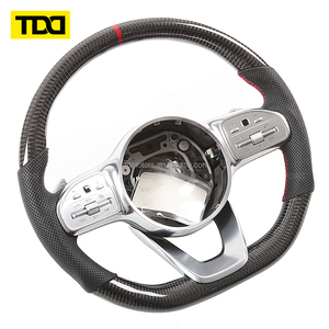 Volant en fibre de carbone cousu main de haute qualité TDD pour les modèles Mercedes-Benz des séries E, GLA, GLC, GLE, GLS, CLA et CLS - Product Image 2