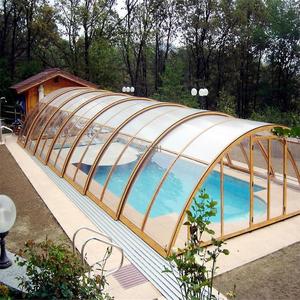 <span class=keywords><strong>Cubierta</strong></span> de <span class=keywords><strong>Piscina</strong></span> de Aluminio con Domos de Aire Automáticos para Piscinas y Spas, Venta Directa de Fábrica - Product Image 2
