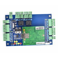 Panel de Control de Acceso Inteligente de Dos Puertas con Pantalla Táctil, Wiegand/TCP/IP/RS485, 20,000 Usuarios, 4 Lectores, Almacenamiento en la Nube