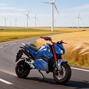 Envío Rápido desde China, Motocicleta Eléctrica JENOVA Streetbikes, 1500W, 72V, Alta Velocidad 61-80km/h - Product Image 1