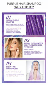 <span class=keywords><strong>แชมพู</strong></span>ย้อม<span class=keywords><strong>ผม</strong></span><span class=keywords><strong>สี</strong></span><span class=keywords><strong>ม่วง</strong></span>สำหรับ<span class=keywords><strong>ผม</strong></span><span class=keywords><strong>สี</strong></span>บลอนด์ฟอกสีผมที่<span class=keywords><strong>ล็อค</strong></span><span class=keywords><strong>สี</strong></span>เหลืองสำหรับร้านเสริมสวย500มล. - Product Image 3