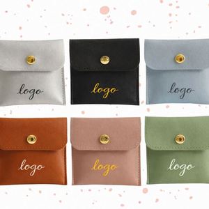 Estuche de Joyería de Viaje Bordado Personalizado con Llavero, Logotipo Personalizado, Regalo Promocional Corporativo para Eventos de Marca - Product Image 3