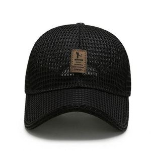 Wholesale Summer <b>Sunscreen</b> Baseball Cap New Breathable Mesh Outdoor Travel Mesh Sun Hat Baseball Cap for Men - Product Image 5