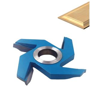 Fraises de précision LIVTER pour applications de travail du bois : rainurage de rampes d'escalier, usinage de cadres de porte, profil en forme de coude en acajou - Product Image 4