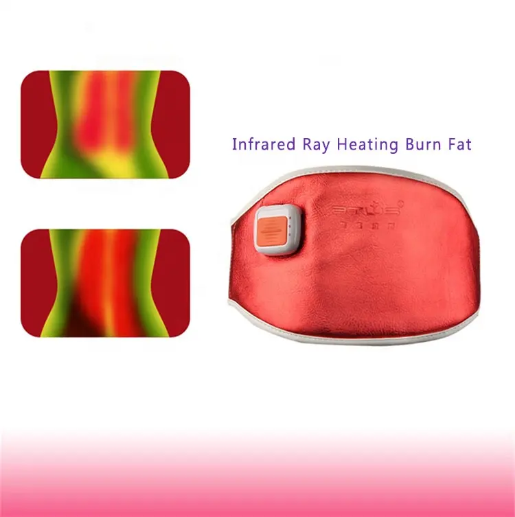 Elektrisch beheizter Taillen trimmer Fern infrarot Sauna Heizung Schlankheit gürtel Vibrierender Gewichts verlust