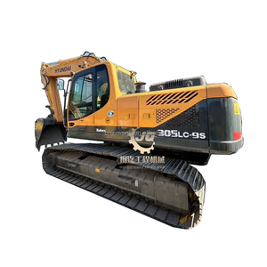 Excavatrice sur chenilles hydraulique d'occasion Hyundai 305Lc-9T 330LC 220-9S 220/225 de 30 tonnes avec pompe et roulement Kawasaki à vendre - Product Image 1