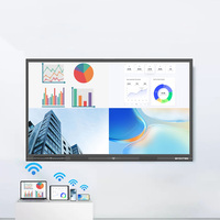 BYINTEK 4K Projecteur Smart Board 75 Pouces Smart Board 75 Pouces Affichage Interactif 4k Tout En Une Touche Écran De Projecteur À Distance