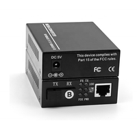 Module optique monomode 100Mbps 1*9 SC MM 1310nm + 1550nm paire 2KM connecteur de réseau optique convertisseur de média à fibre unique