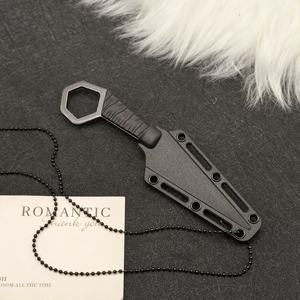 Green <b>Edge</b> High Quality Tactical EDC Stainless Steel Pocket Knife <b>Plastic</b> Handle SS185 2.0mm Thickness for DIY OEM Customization - Product Image 5