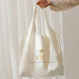 Bolsa de Lona con Estampado para Regalo, Bolso de Hombro Literario, Bolso de Mano Harajuku para Viaje, Regalo para Ella, Regalo de Viaje - Product Image 3