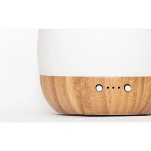 Wood And Ceramic Aroma <b>Diffuser</b> 300Ml Essential Oil <b>Humidifier</b> For Home Spa Use - Product Image 2