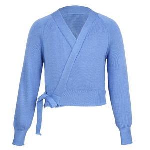 Cardigan da <span class=keywords><strong>Danza</strong></span> <span class=keywords><strong>Classica</strong></span> per Ragazze, Maglione Avvolgente per Ginnastica e <span class=keywords><strong>Danza</strong></span> - Product Image 2