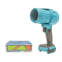 Souffleur électrique rechargeable à batterie au lithium 21V en plastique industriel haute vitesse, puissant pour le lavage de voiture, nettoyage violent, ventilateur d'air