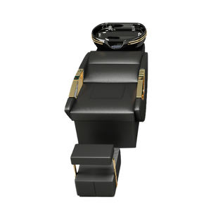 Friseursalon Möbel Rück spüle inheit Shampoo Becken Friseur ausstattung Metall Liege Shampoo Bett - Product Image 5