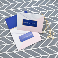 Cartes de remerciement en papier kraft en gros, 50 pièces, pour mariage, anniversaire, pour ma petite entreprise, cartes de remerciement personnalisées pour cadeaux