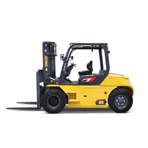 Montacargas Eléctrico Contrapesado Xcmg de 10t, Mástil de Tres Etapas, Tracción Trasera, Centro de Carga de 500mm, Velocidad de Desplazamiento de 8.5km/h - Product Image 3