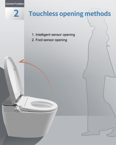 Baño multifunción control remoto japonés autolimpieza automático inodoro inteligente de una pieza - Product Image 3
