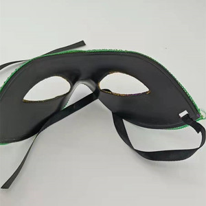 Máscara Veneciana de Fiesta con Brillantina Morada, Dorada y Verde, Máscara de Halloween, Disfraces, Máscaras de Mardi Gras, Accesorio para Hombre - Product Image 2