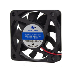 फैक्टरी कस्टम मूक शोर 24 वी 6015 इलेक्ट्रिक मिनी सेंट्रिफ्यूगल एक्सियल फ्लो आस्तीन वाली आस्तीन को प्रभावित करने वाले कंप्यूटर रेडिएटर प्रशंसक - Product Image 1