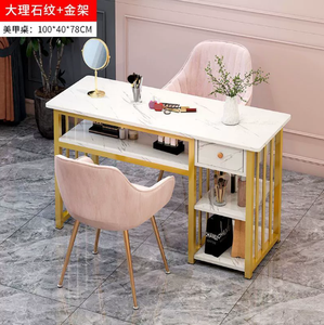 2025 Sober Hot Sales <b>Nail</b> Salon Furniture <b>Nail</b> <b>Tables</b> <b>Nail</b> Art Beauty Salon Supplies Desk - Product Image 2