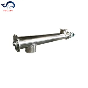 SDCAD brand Hanger Bearing Carbon Steel / Stainless Steel extruder screw conveyor