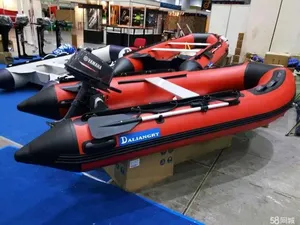 Venda quente 3.6m Atacado PVC Dobrável Barco Inflável Barco De Pesca Inflável Barco De Assalto