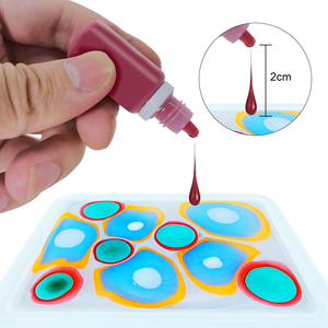 Khy Marbling Sơn Nghệ Thuật Kit Vẽ Ma Thuật Đá Cẩm Thạch Swirling Sơn 12 Màu Nước Marbling Sơn Nghệ Thuật Kit Cho Trẻ Em-Nghệ Thuật Và Hàng Thủ Công - Product Image 2