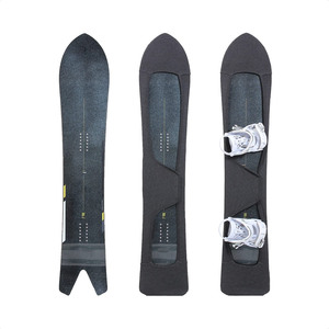 Snowboard Protective Cover Waterproof Wear-resistant Hard Shell <b>Ski</b> Bag Double-belted Square Single-board Bag Custom Anti-theft - Product Image 1