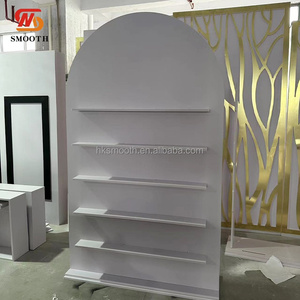 SMOOTH Hot Sales <b>Champagne</b> Wall White PVC backdrop Stage Decoration Wall For Party Event Reception Entrance decoration - Product Image 2