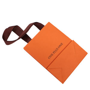 Chaussures en papier de luxe avec logo de marque personnalisé et emballage de cadeau promotionnel sac à provisions - Product Image 5