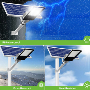 ソーラー式LED道路灯 200W 3000W IP65防水 アルミ筐体 高速道路・街路用 工場直送 - Product Image 5