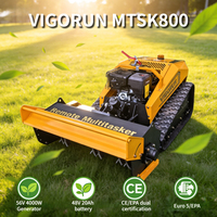 Cortadora de Césped MTK800 con Carga Automática, Dínamo de 56V 4000W para Mayor Duración, Servoaccionamiento de 48V 1000W, Corte de 800mm
