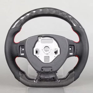<span class=keywords><strong>Volante</strong></span> de cuero personalizado para Chevrolet Camaro Corvette C7 <span class=keywords><strong>Chevy</strong></span> ZL1 SS, <span class=keywords><strong>volante</strong></span> de fibra de carbono LED con fondo plano - Product Image 5