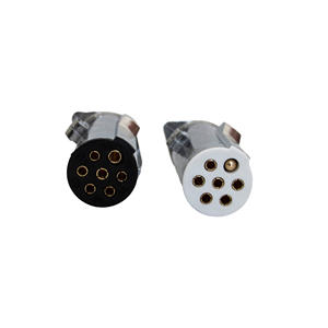 Connecteur de camion ISO à 7 voies Prise 7 PinTrailer Socket pour connexion de lampe de <span class=keywords><strong>remorque</strong></span> - Product Image 6