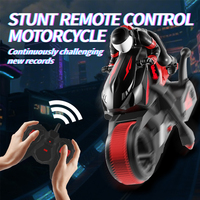 Motocicleta de Acrobacias RC de Alta Velocidad Y09, 2.4GHz, con Conducción Vertical, Giro de 360° y Larga Duración de Juego