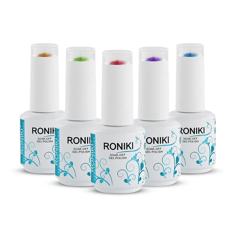 RONIKI — vernis à ongles Gel UV LED, Nail art, 15 ml, personnalisation gratuite, avoir votre propre marque, Soak Off, couleur bon marché