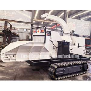 Nouveau broyeur à bois mobile de type tambour BUTCHER de 8 pouces, tracteur Bx62, broyeur à double arbre, moteur facile à utiliser, composants principaux sous garantie de 2 ans - Product Image 1