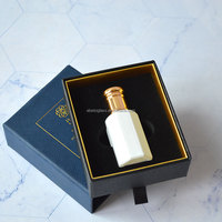 Conception de luxe, bouteille de parfum vide, emballage de boîte-cadeau