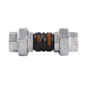 DN40 Union Type Flexibele Rubberen Kogelgewricht Connector Voor Pijp