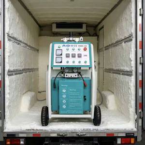 Pneumatic Polyurethane Sprayer Portable Air Driven for Roof Waterproofing Insulation 1. Pneumatic Booster Device <b>Small</b> Si <b>Weight</b> - Product Image 2