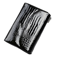 Damen Kreditkarten inhaber Brieftasche Bifold Zipper Coin Pocket Frauen Geldbörse